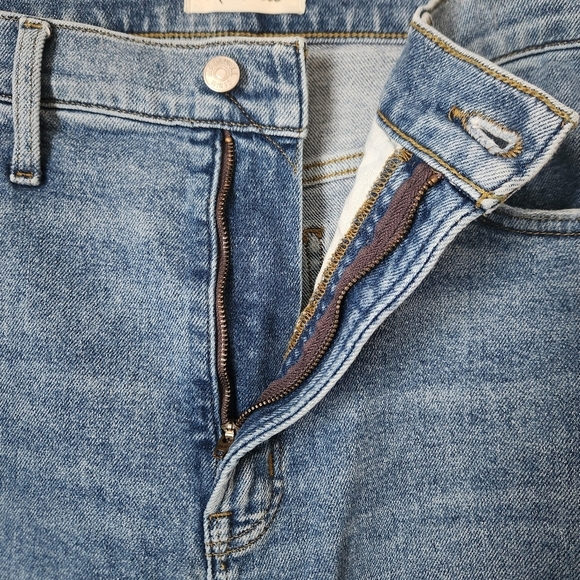 Madewell | The Perfect Vintage Straight Crop High Rise Jeans - Size 32 - Picture 5 of 12